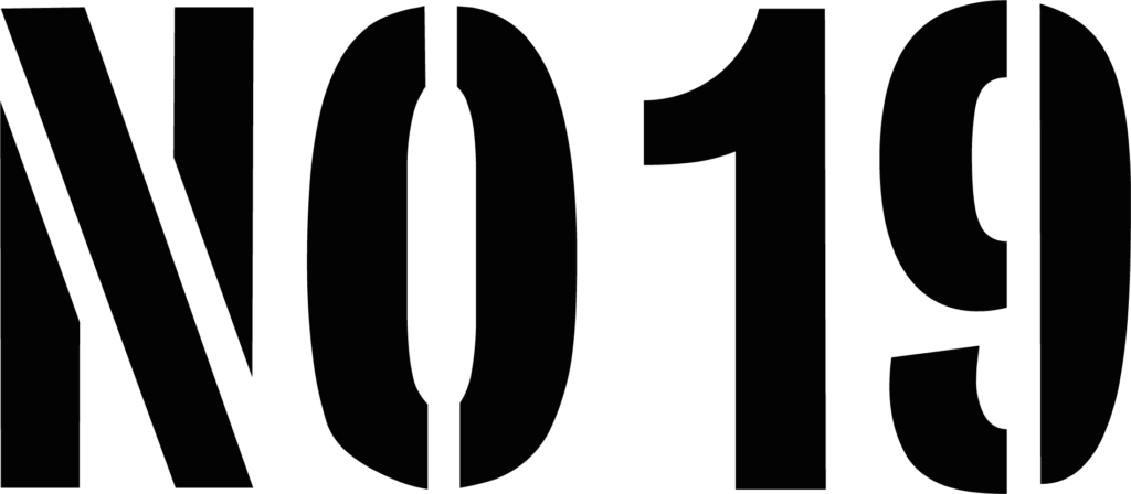No19-Logo-Sort